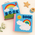 Libro Montessori Giocasoft con giochi educativi in feltro per bambini 3-6 anni